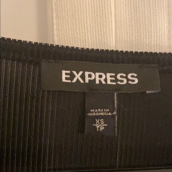 Express black long sleeve dress - Picture 2 of 5